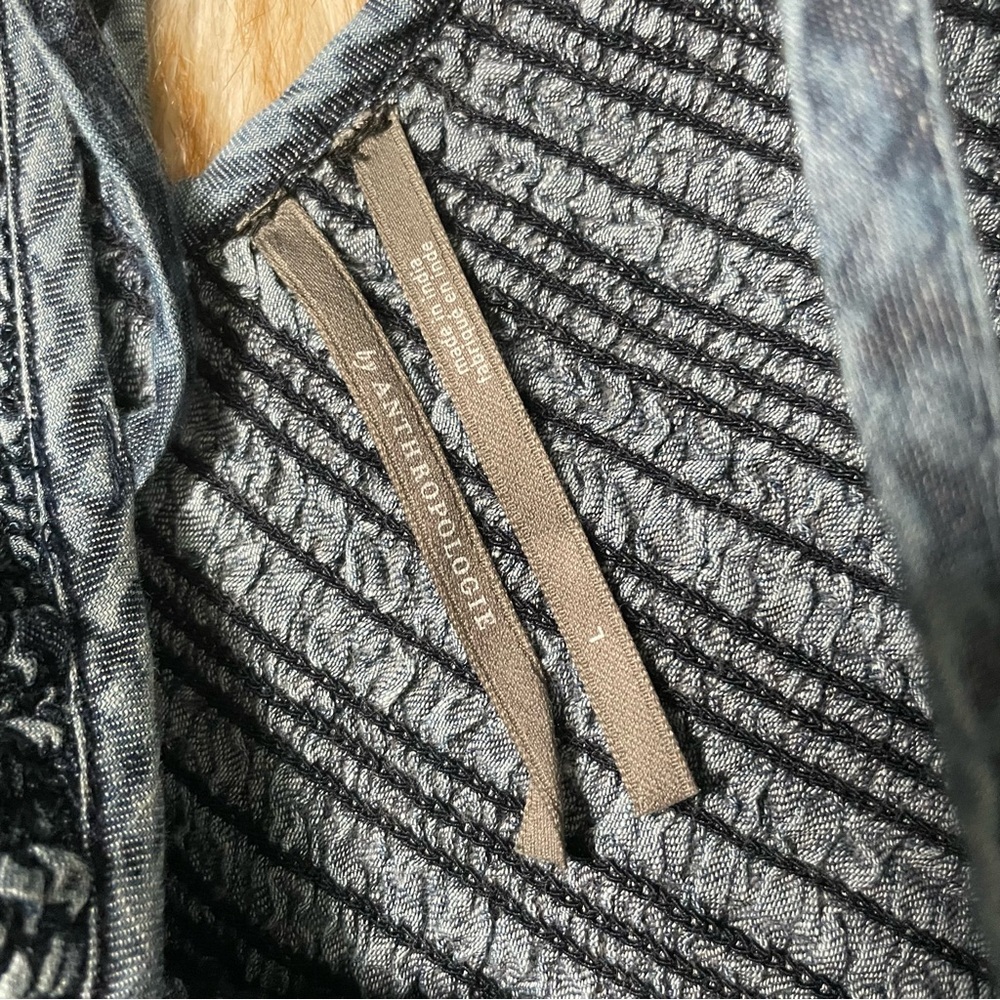 Anthropologie Luz Chambray Mini Dress - Picture 10 of 11